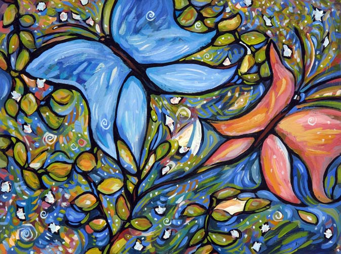 butterflies
