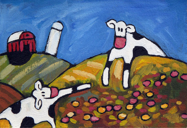 A Cow Hello