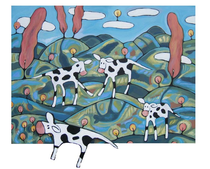 happy cows