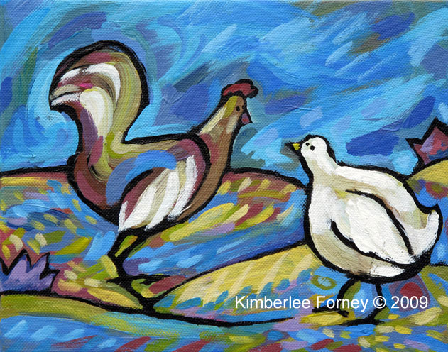 hen & rooster