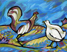 Hen & Rooster